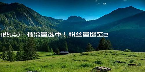 (11-11热点)-被流量选中！粉丝量增至246.5万！直播素人网红“听劝理发师”晓华爆火