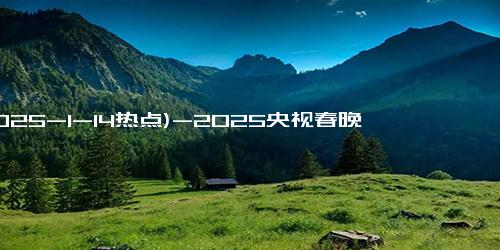 (2025-1-14热点)-2025央视春晚阵容曝光！网友：电费又省了！