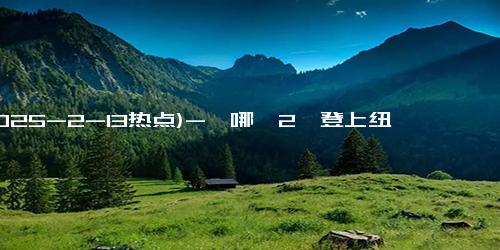 (2025-2-13热点)-《哪吒2》登上纽约时代广场大屏，将于2月14日在北美上映