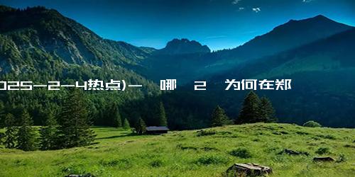 (2025-2-4热点)-《哪吒2》为何在郑州引发千人场热潮？背后的故事你不知道！