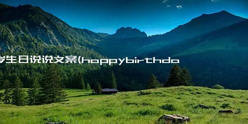 19岁生日说说文案(happybirthday可爱符号文案)