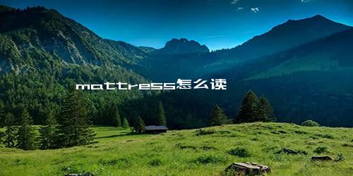 mattress怎么读