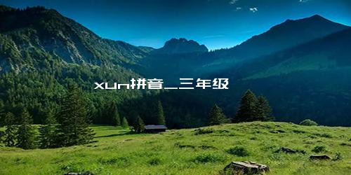 xun拼音_三年级