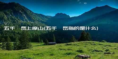 五千仞岳上摩山(五千仞岳指的是什么)