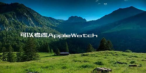 可以考虑AppleWatch