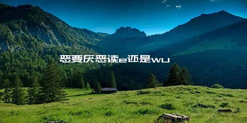 恶要厌恶读e还是wu