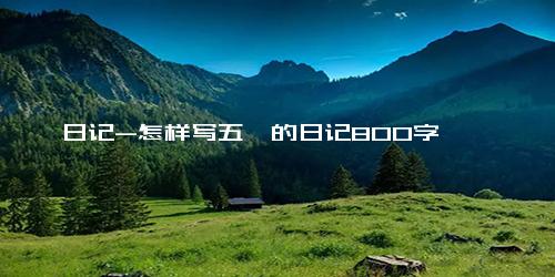 日记-怎样写五一的日记800字