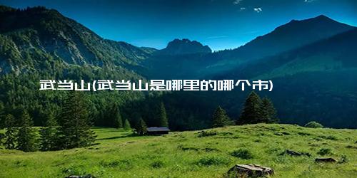 武当山(武当山是哪里的哪个市)