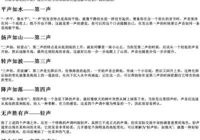 如何学好的拼音声调的标法口诀.docx免费下载(word版可打印)