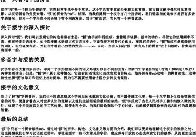 挼一共有几个的拼音.docx免费下载(word版可打印)