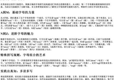 英文字母拼写示范.docx免费下载(word版可打印)