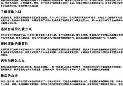 拼多多还款怎么还.docx免费下载(word版可打印)