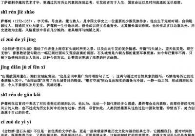 念奴娇登石头城萨都剌 的拼音.docx免费下载(word版可打印)